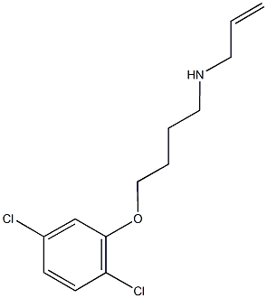 N-allyl-N-[4-(2,5-dichlorophenoxy)butyl]amine|