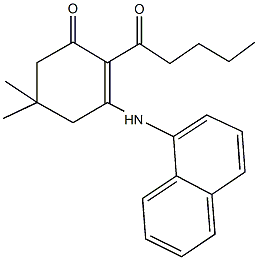 401834-88-6 5,5-dimethyl-3-(1-naphthylamino)-2-pentanoyl-2-cyclohexen-1-one