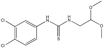 N-(3,4-dichlorophenyl)-N'-(2,2-dimethoxyethyl)thiourea|