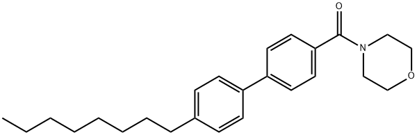 4-[(4'-octyl[1,1'-biphenyl]-4-yl)carbonyl]morpholine,404865-97-0,结构式