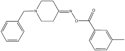 1-benzylpiperidin-4-one O-(3-methylbenzoyl)oxime|