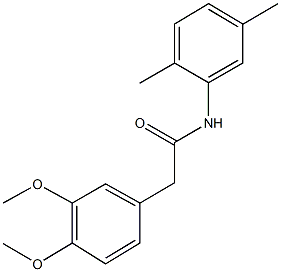 2-(3,4-dimethoxyphenyl)-N-(2,5-dimethylphenyl)acetamide|