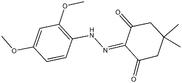 5,5-dimethyl-1,2,3-cyclohexanetrione 2-[(2,4-dimethoxyphenyl)hydrazone]|