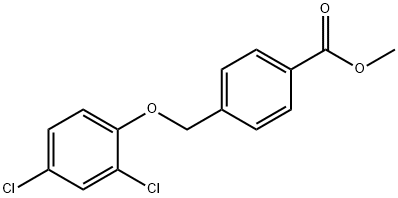 methyl 4-(2,4-dichlorophenoxymethyl)benzoate,406470-64-2,结构式