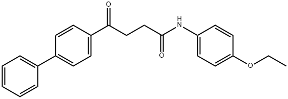 40885-09-4 4-[1,1'-biphenyl]-4-yl-N-(4-ethoxyphenyl)-4-oxobutanamide