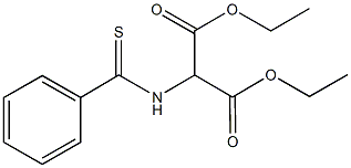 diethyl 2-(benzothioylamino)malonate 结构式