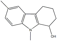 6,9-dimethyl-2,3,4,9-tetrahydro-1H-carbazol-1-ol Structure