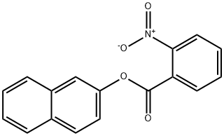 2-naphthyl 2-nitrobenzoate Struktur