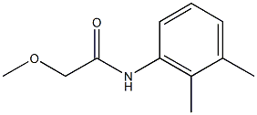 N-(2,3-dimethylphenyl)-2-methoxyacetamide Struktur