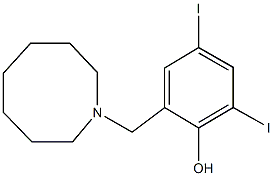 415958-73-5 2-(1-azocanylmethyl)-4,6-diiodophenol