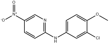 416886-93-6 2-(3-chloro-4-methoxyanilino)-5-nitropyridine