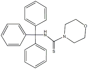 N-trityl-4-morpholinecarbothioamide,4172-17-2,结构式