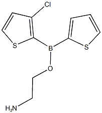 2-aminoethyl 3-chloro-2-thienyl(2-thienyl)borinate|