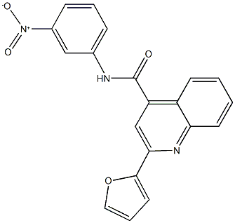 2-(2-furyl)-N-{3-nitrophenyl}-4-quinolinecarboxamide|