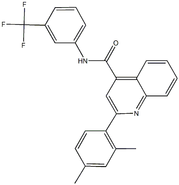 420094-53-7 2-(2,4-dimethylphenyl)-N-[3-(trifluoromethyl)phenyl]-4-quinolinecarboxamide