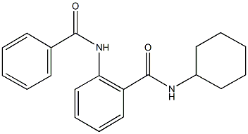 2-(benzoylamino)-N-cyclohexylbenzamide|