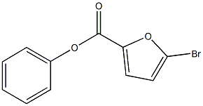 phenyl 5-bromo-2-furoate Structure