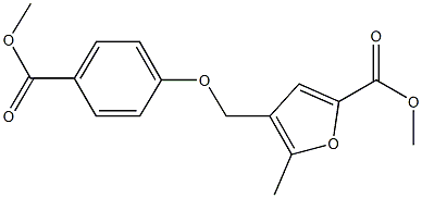 methyl 4-{[4-(methoxycarbonyl)phenoxy]methyl}-5-methyl-2-furoate|