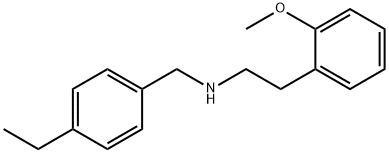 N-(4-ethylbenzyl)-2-(2-methoxyphenyl)ethanamine Structure