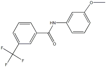 N-(3-methoxyphenyl)-3-(trifluoromethyl)benzamide|