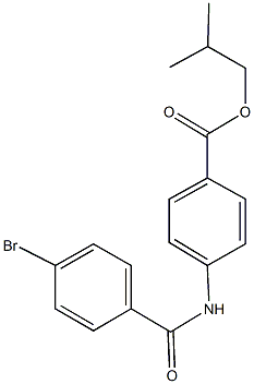42421-50-1 isobutyl 4-[(4-bromobenzoyl)amino]benzoate