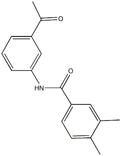 424802-12-0 N-(3-acetylphenyl)-3,4-dimethylbenzamide