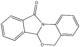 5H-isoindolo[2,1-a][3,1]benzoxazin-11(6aH)-one Structure
