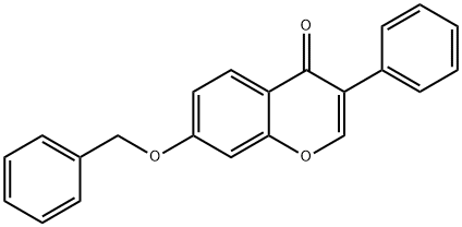 7-(benzyloxy)-3-phenyl-4H-chromen-4-one Struktur