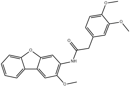 425403-32-3 2-(3,4-dimethoxyphenyl)-N-(2-methoxydibenzo[b,d]furan-3-yl)acetamide