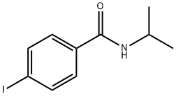 4-iodo-N-(1-methylethyl)benzamide Struktur