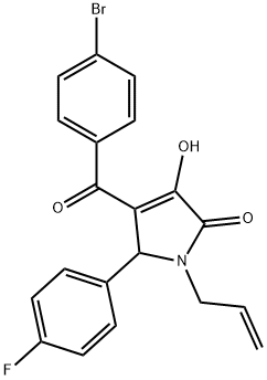 425421-58-5 1-allyl-4-(4-bromobenzoyl)-5-(4-fluorophenyl)-3-hydroxy-1,5-dihydro-2H-pyrrol-2-one