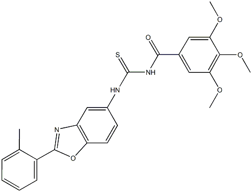 N-[2-(2-methylphenyl)-1,3-benzoxazol-5-yl]-N