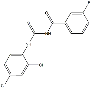 425678-46-2 N-(2,4-dichlorophenyl)-N'-(3-fluorobenzoyl)thiourea