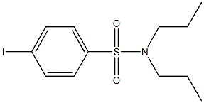 4-iodo-N,N-dipropylbenzenesulfonamide Struktur