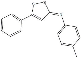 4275-73-4 N-(4-methylphenyl)-N-(5-phenyl-3H-1,2-dithiol-3-ylidene)amine