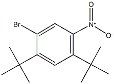 1-bromo-2,4-ditert-butyl-5-nitrobenzene Structure