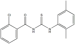 428447-76-1 N-(2-chlorobenzoyl)-N'-(2,5-dimethylphenyl)thiourea