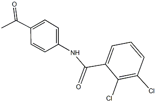 N-(4-acetylphenyl)-2,3-dichlorobenzamide Structure