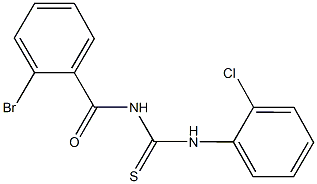 428485-78-3 N-(2-bromobenzoyl)-N'-(2-chlorophenyl)thiourea