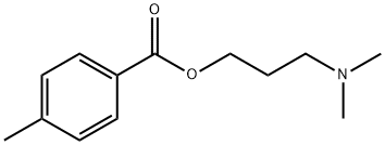 3-(dimethylamino)propyl 4-methylbenzoate,42957-59-5,结构式