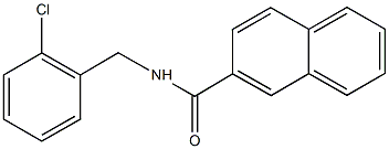 N-(2-chlorobenzyl)-2-naphthamide Structure