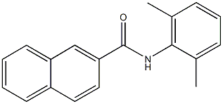 N-(2,6-dimethylphenyl)-2-naphthamide Structure