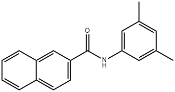 N-(3,5-dimethylphenyl)-2-naphthamide,429630-46-6,结构式