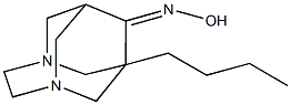 1-butyl-3,6-diazatricyclo[4.3.1.1~3,8~]undecan-9-one oxime|