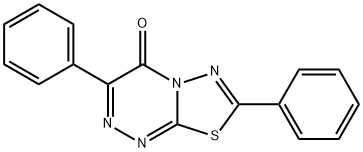 3,7-diphenyl-4H-[1,3,4]thiadiazolo[2,3-c][1,2,4]triazin-4-one|