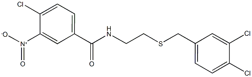 431908-27-9 4-chloro-N-{2-[(3,4-dichlorobenzyl)sulfanyl]ethyl}-3-nitrobenzamide