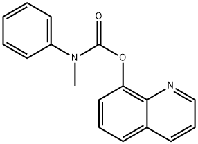 8-quinolinyl methyl(phenyl)carbamate Struktur