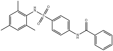 N-{4-[(mesitylamino)sulfonyl]phenyl}benzamide Structure