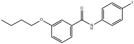 431937-08-5 3-butoxy-N-(4-iodophenyl)benzamide