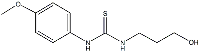 N-(3-hydroxypropyl)-N'-(4-methoxyphenyl)thiourea